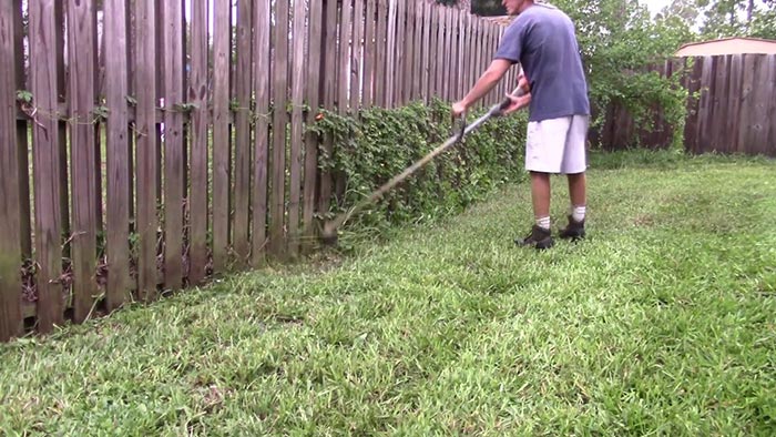 Weed Whack Your Fence